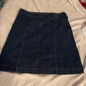Jean skirt